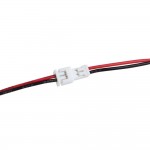 Micro JST PH 1.25 2 PIN Male Female Plug Connector With Wire Cables 100mm